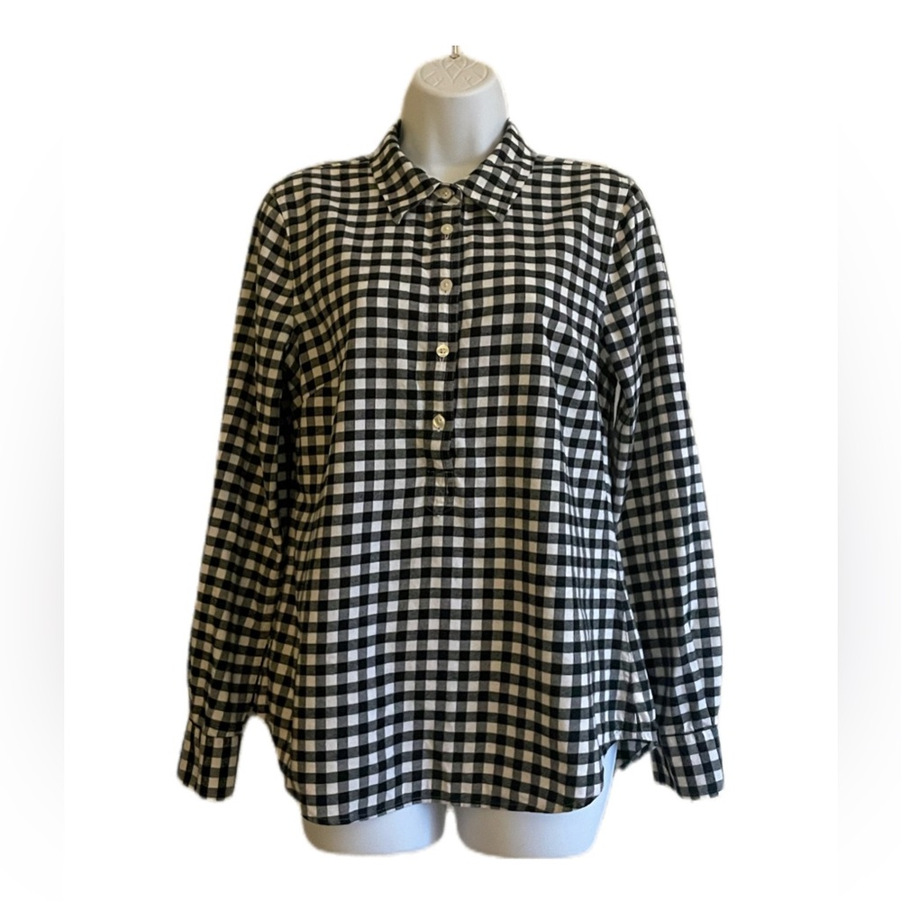 Vineyard Vines Flannel Button-Front
Blouse